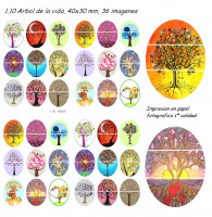 Arbol de la vida (Ref. 1.10) formato oval